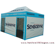 10 x 20 Pop Up Tent - Sensodyne